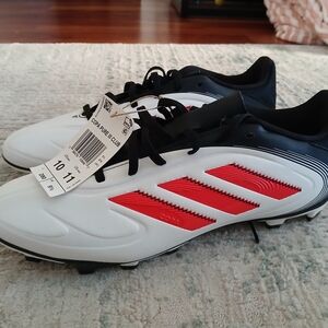 Adidas Copa Pure Soccer Cleats - White and Red